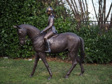 paard met ruiter